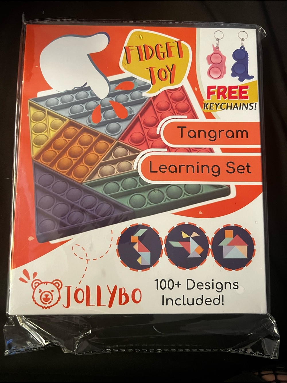 NIP - Tangram Learning Fidget Toy Set - Multicolor